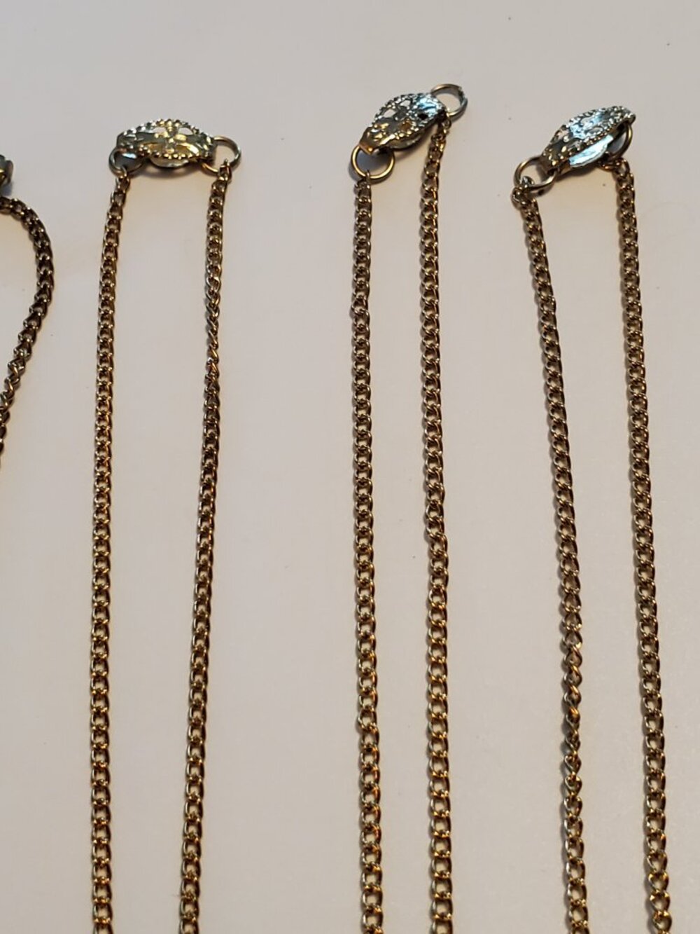 6 Necklaces, items # A-1864-1869,.  wt. 20 grams. - Picture 7 of 9